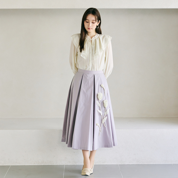 Audie a Muses オーディアミューズ フラワースカート very掲載 Audie a Muses オーディアミューズ フラワースカート very掲載