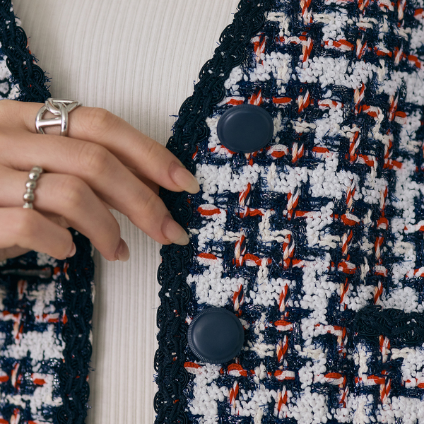 ファンシーツィードジャケット | レディースファッション【JUNIOR