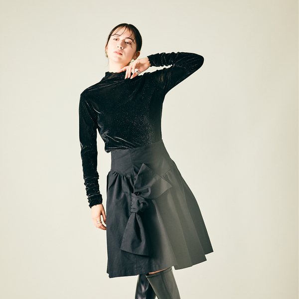 フロッキーチュールプルオーバー | レディースファッション