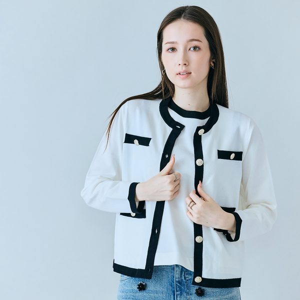 楽天市場】アンサンブル ニット ピンクの通販 定価26400円⭐︎ニット