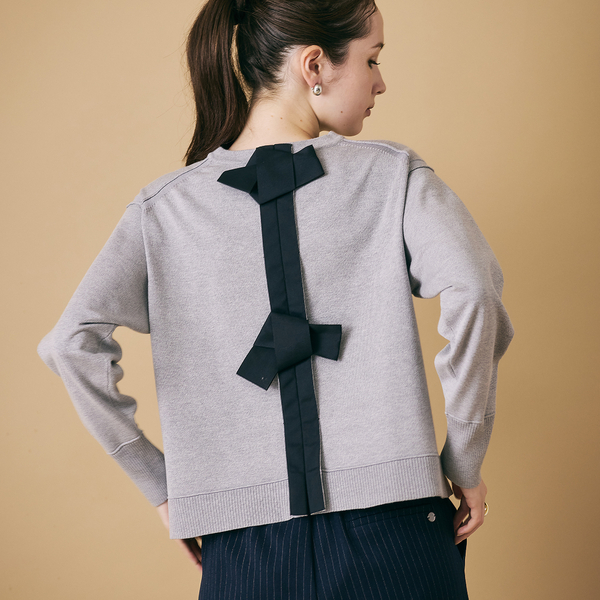 バックリボンニットプルオーバー | レディースファッション【JUNIOR