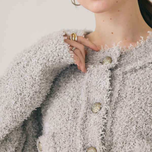 ツィーディニットカーディガン | レディースファッション【JUNIOR