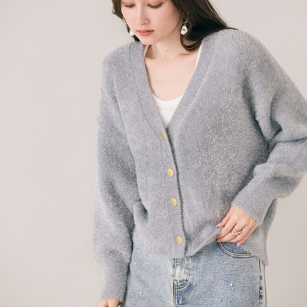 キラメキニットカーディガン | レディースファッション【JUNIOR Online