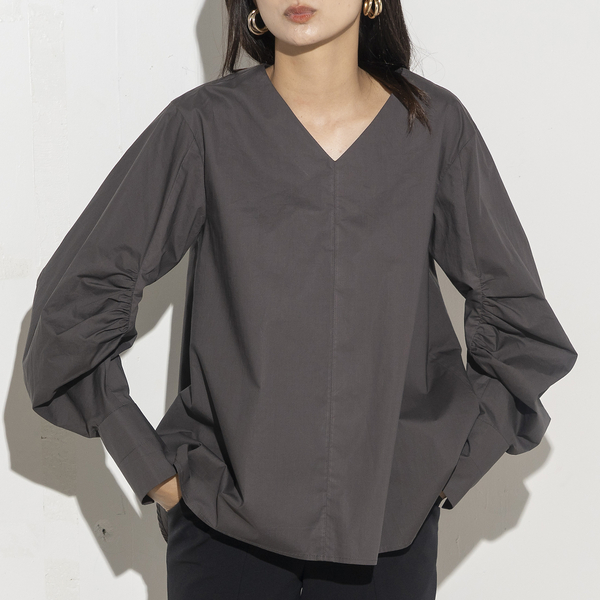 ギャザースリーブブラウス | レディースファッション【JUNIOR Online