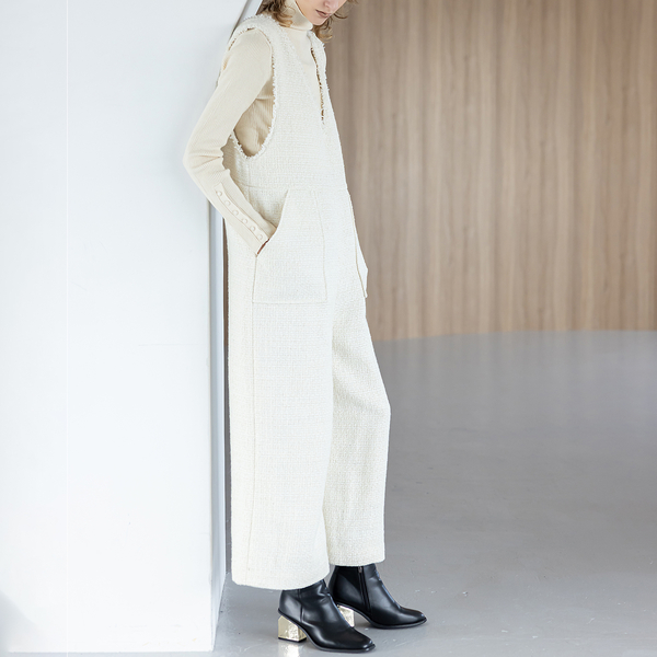 ツイードサロペット | レディースファッション【JUNIOR Online Shop】