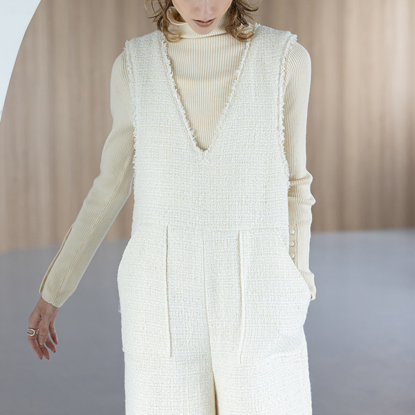 ツイードサロペット | レディースファッション【JUNIOR Online Shop】