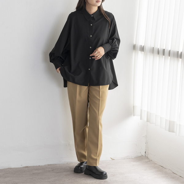 Heve へイヴ リボンドットパンツ ブラック 38 新品 タグ付き ハイウエストタックパンツ | レディースファッション【JUNIOR