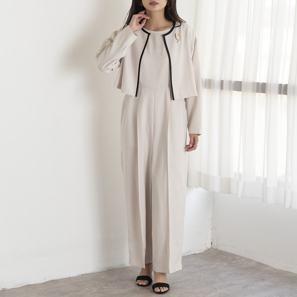 ●●アライ様一時専用●●【Y's】コットンリネンオールインワン2018SS ○○アライ様一時専用○○【Y's】コットンリネンオールインワン
